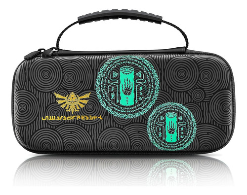 Funda Estuche Nintendo Switch Rigido Con Soporte Negro