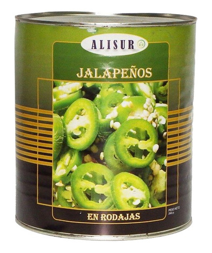 Ají Jalapeño En Rodajas 2,9kg