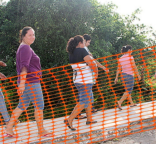 Malla Seguridad Protección Delimitar Construcción 1 X 1 Mt.