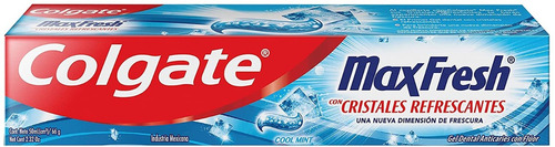 Colgate Maxfresh Pasta Dental Coolmint/cristales Refrecantes