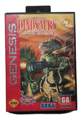 Dinosaurs For Hire Sega Genesis Completo