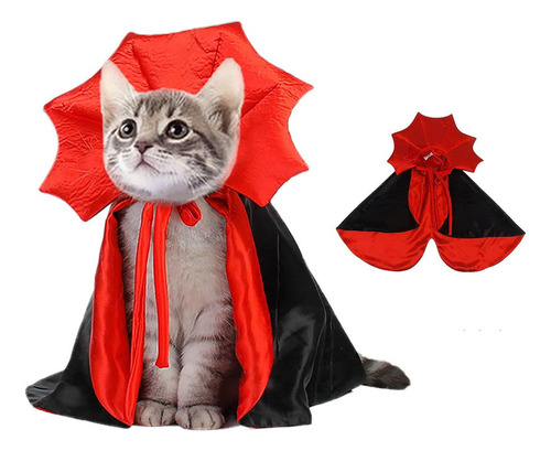 Disfraz De Capa De Halloween For Gatos Y Perros, Disfraz De