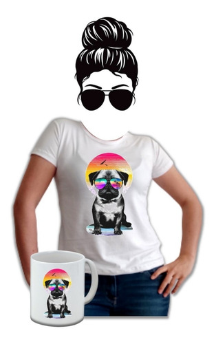  Perro Dog Camiseta Mujer Estampada Gratis Mug