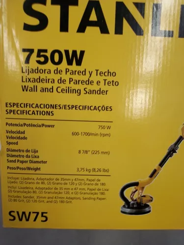 Lijadora De Pared Y Techo 8 750w