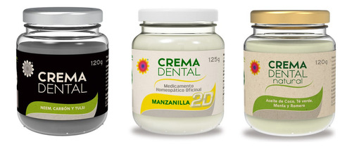 Crema Dental Manzanilla, Tea Tree Y Carb - g