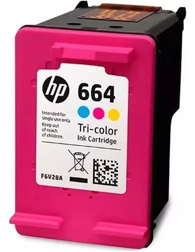 Cartucho Original Hp 664 Tri-color