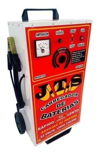 Imagem 1 de 6 de Carregador De Bateria Jts-003  50a (jts) - Site Do Mecanico