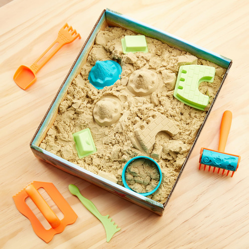 Arena Sensory Play Amazon Basics, Moldeable, 1,36 Kg, Con Ca
