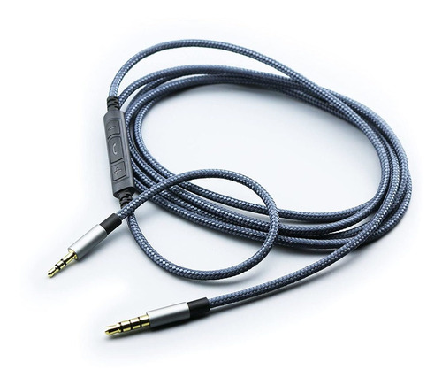 Cable De Repuesto Para Auriculares Jack Con Microfono