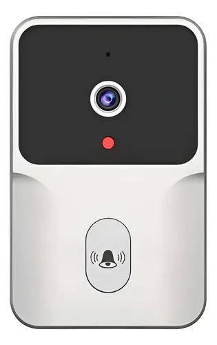 Campainha Inteligente Wi-Fi Câmera 480P Áudio 2 Vias Visão Noturna