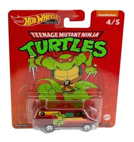 Hot Wheels Premium Tortugas Ninja Pop Culture Tmnt 2022 Mix1