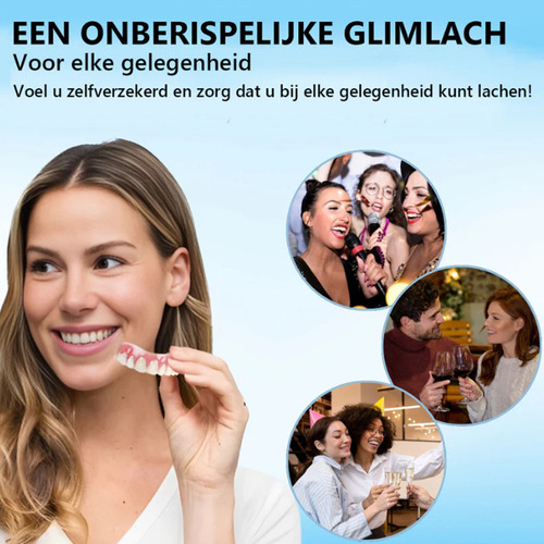 . Bikenda Silicone Reline Denture Set, Juego De Dentaduras