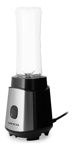 Licuadora portátil King W1905 570 mL negra con jarra de plástico 220V