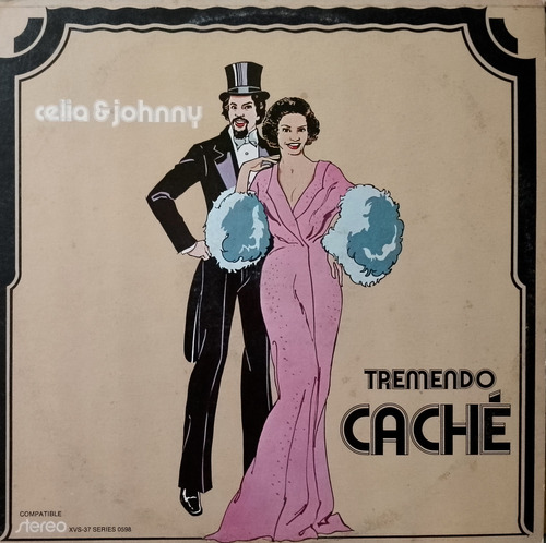 Disco Lp - Celia Y Johnny / Tremendo Caché. Album