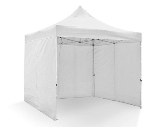 Gazebo Plegable Autoarmable 3x3 Reforzado Feria + Pared