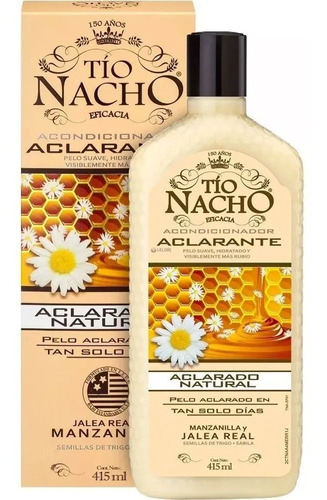 Tio Nacho Shampoo Aclarante X 415ml.