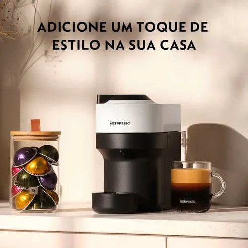 Cafeteira Nespresso Vertuo Pop Preto Clássico | Frete grátis
