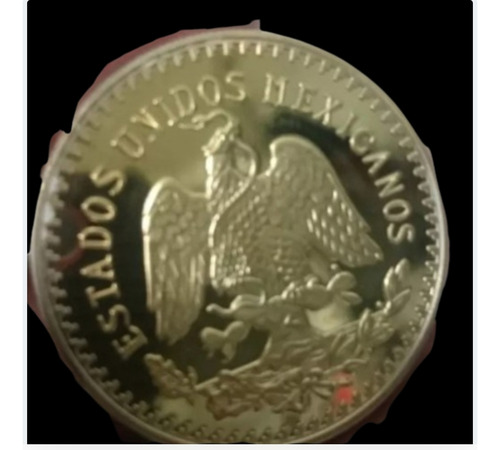 Moneda Replica Centenario Envio Gratis Baño Oro 24k