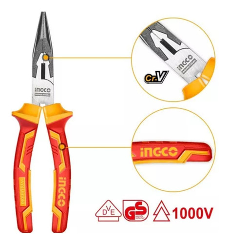 Kit Alicates Dielectricos 1000v Destornillador Inalámbrico