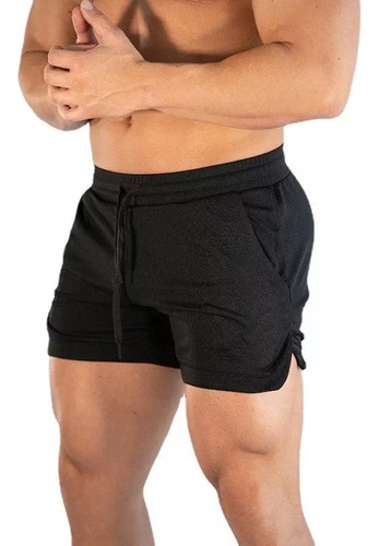 Pantalón Corto Fitness De Secado Rápido Para Hombre 2 Piezas