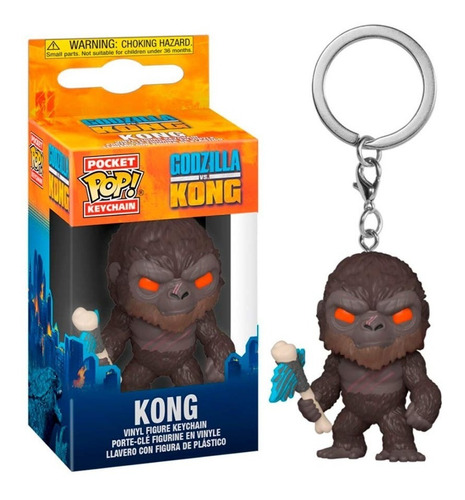 Funko Pop Keychain Godzilla Vs Kong: Kong