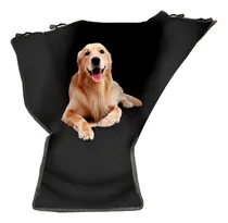 Comprar Funda Protectora Autos Perros Mascotas Resistente Negra Lisa