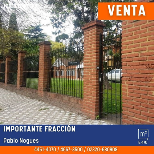 Terreno En Venta En Ingeniero Pablo Nogués