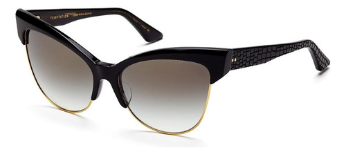 Dita Temptation A-blk-gld-61 Gafas De Sol Negro Oro 61 Mm Le