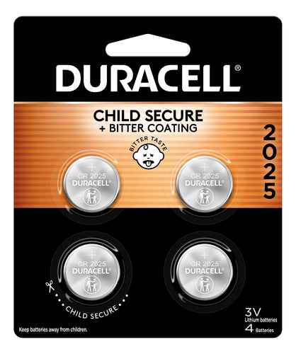 Duracell Bateria De Litio Cr2025 De 3 V, Caracteristicas De
