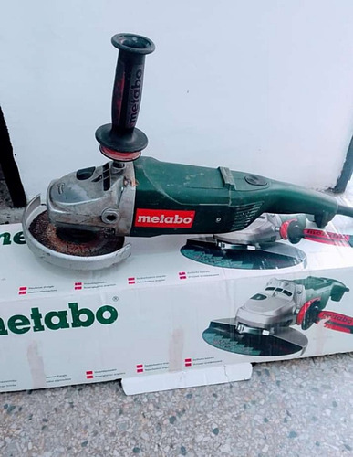 Esmeril Metabo 9'' Motor Especial Champion Hd Acorazado 