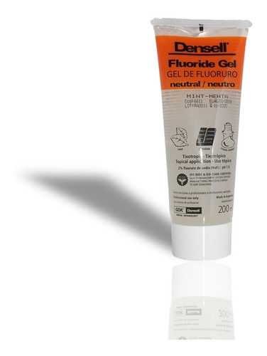 Imagen 1 de 1 de Gel De Fluor Neutro Menta 200ml Transp.adulto