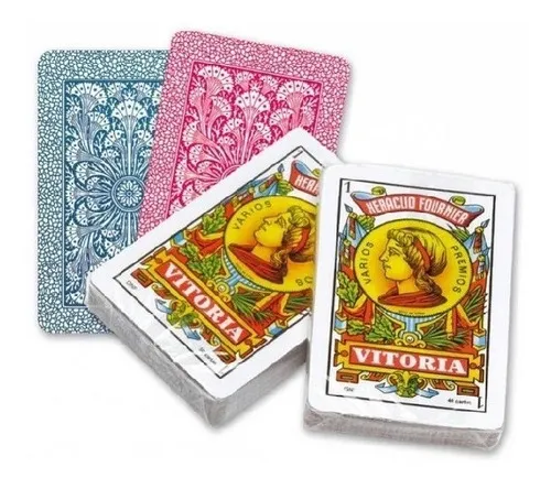 comprar Set 2 Naipes Español Fournier N°12 Baraja 40 Cartas 