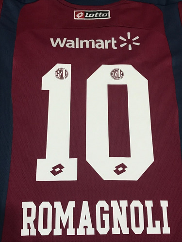 Camiseta San Lorenzo 2010 2011 Romagnoli #10 Argentina T. M