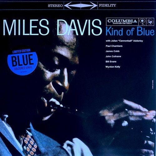 Miles Davis Kind Of Blue Vinilo Nuevo Blue Edition