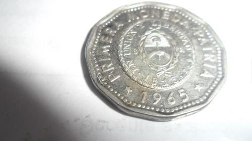 Moneda Argentina 25 Pesos 1965 (Usado)