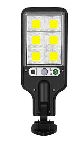 Imagen 2 de 6 de Foco Solar Exterior Con Sensor Y Foto Célula 6 Luces