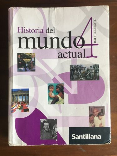 Historia Del Mundo Actual 4 Santillana