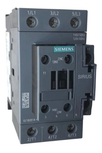3rt2038-1ar60 Siemens Contactor 80amp Bob:440vac S2 1na+1nc