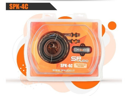 Kit Calibre 4 Awg Sp Audio Spk-4c