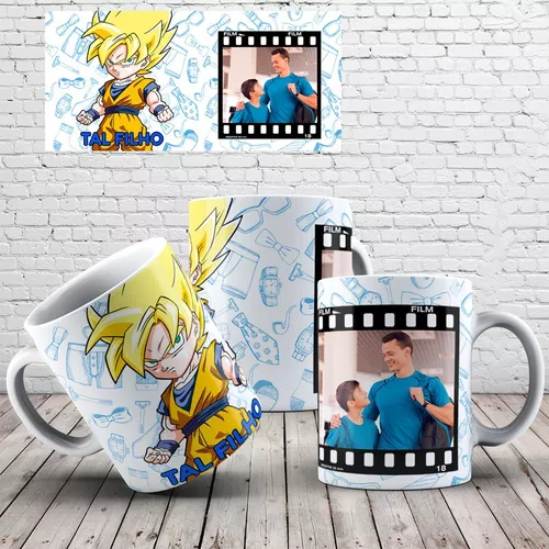 Caneca Dia Dos Pais Goku