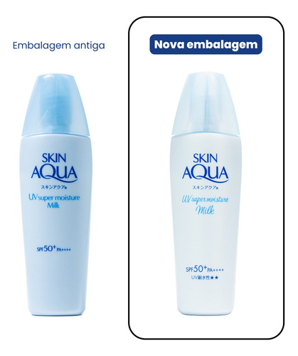 Skin Aqua Super Moisture Milk Fps 50 - Protetor Solar 40ml