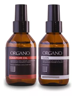 Kit Ojon E Castor Oil - Óleos Puros E 100% Naturais - 100ml