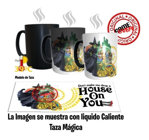 Taza Magica El Mago De Oz,  Calidad Premium