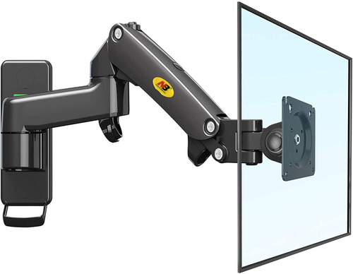 Imagen 8 de 8 de Soporte North Bayou NB F150 de pared para TV/Monitor de 17" a 27" negro