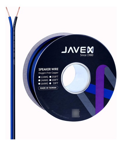 Javex Cable De Altavoz Awg Calibre 16, Cable Highflex De Cob