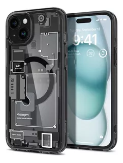 Funda Spigen Ultra Hybrid Magfit Para iPhone 15 Pro Plus Max