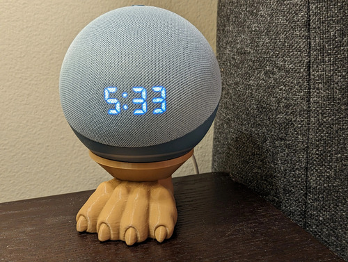 Base Soporte Amazon Alexa Echo 4 Y 5 Gen Pata Lobo