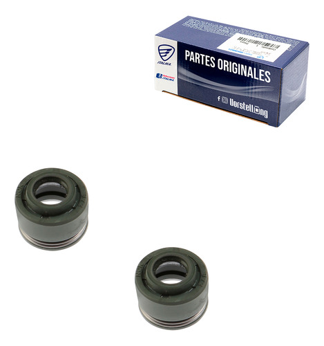 Kit Par Sellos Valvula Italika Original Vortx 200 E04020067