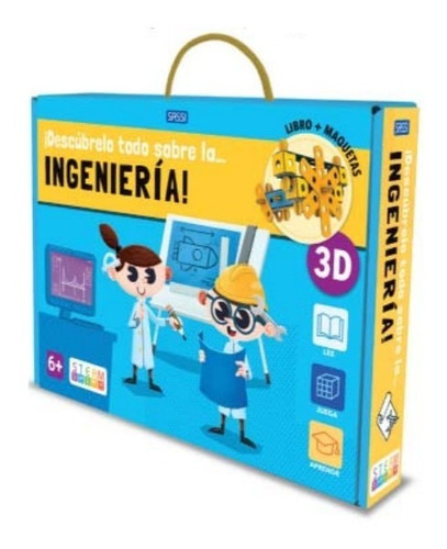 Descúbrelo Todo Sobre La Ingeniería -libro + Maqueta - Sassi