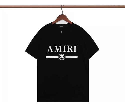 Playera De Manga Corta Con Estampado Nuevo Amiri  Para